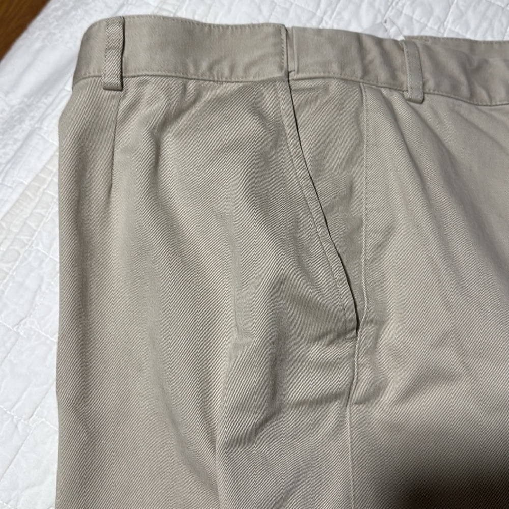 Women's Perfect Fit Pants, Cropped khaki - Picture 2 of 4